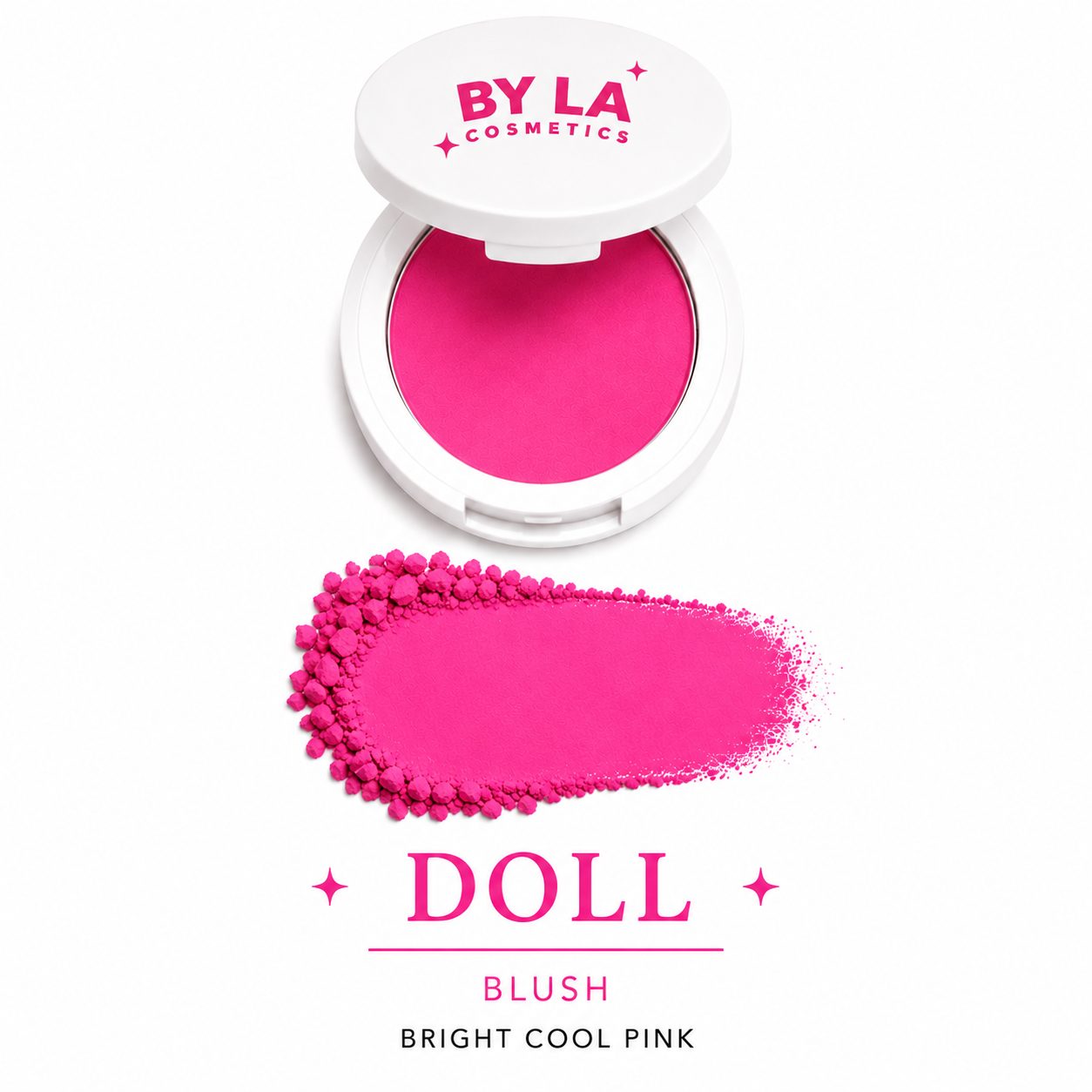 BY LA Cosmetics powder blush doll