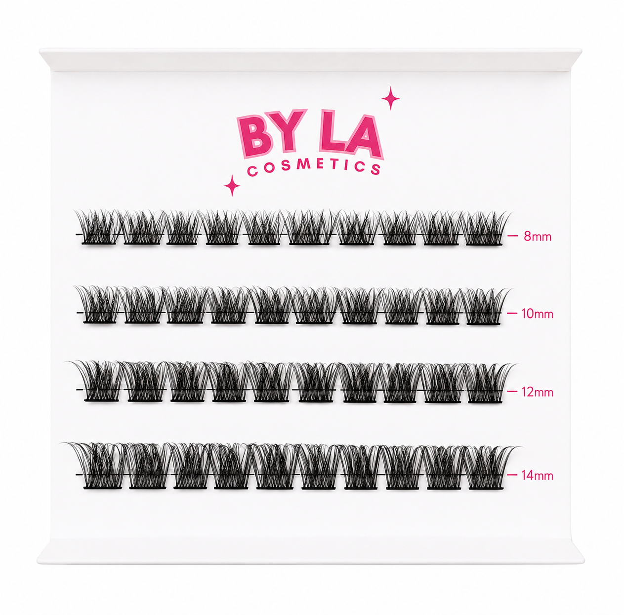 BY LA Cosmetics Press-On Cluster Lashes – Marshmallow 5