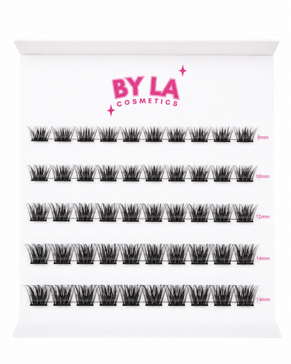 BY LA Cosmetics Press-On Cluster Lashes – Blossom 22